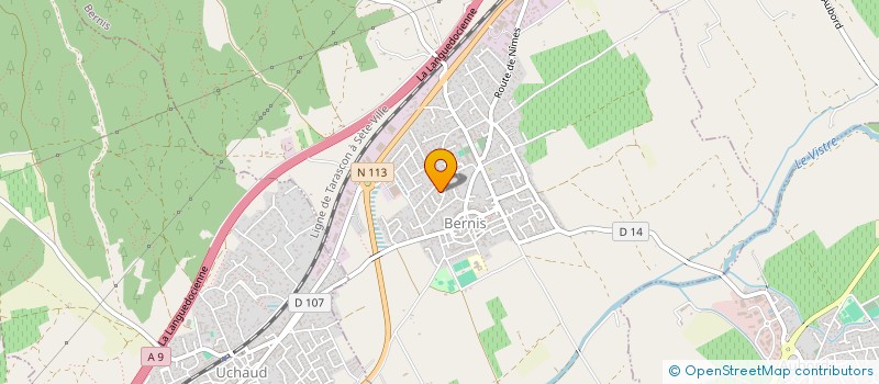 localisation de l'entreprise BOREL GENERATIONS  BERNIS