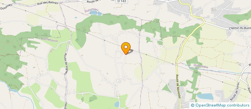 localisation de l'entreprise BOREL TP  SAINT-JEAN-DE-SOUDAIN