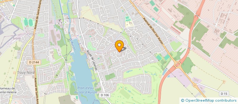 localisation de l'entreprise BORELIS  BOURGES