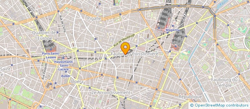 localisation de l'entreprise BORELLI INVEST  PARIS