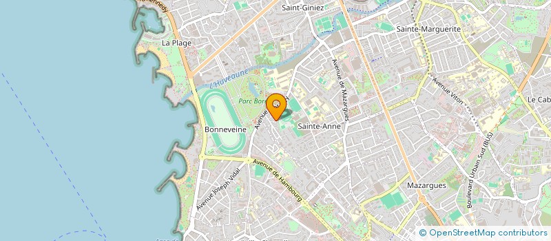 localisation de l'entreprise BORELY GESTION à MARSEILLE