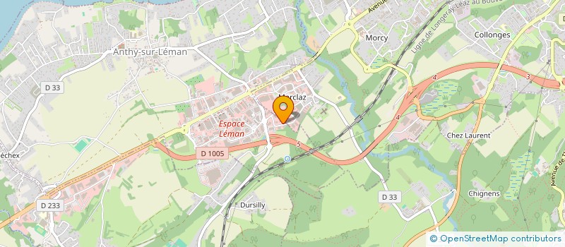 localisation de l'entreprise BORETTI ET FILS à ANTHY-SUR-LEMAN