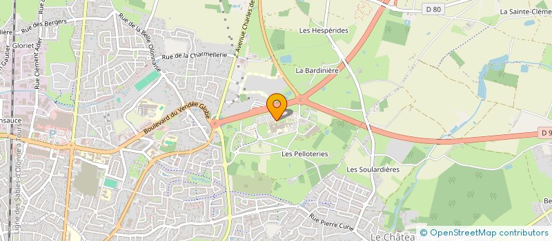 localisation de l'entreprise BORFIGA SPILLEMAECKER à LES SABLES D'OLONNE