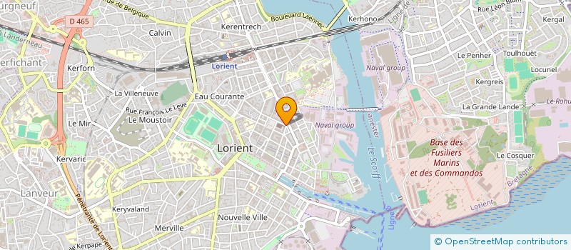 localisation de l'entreprise BORG & YOU à LORIENT