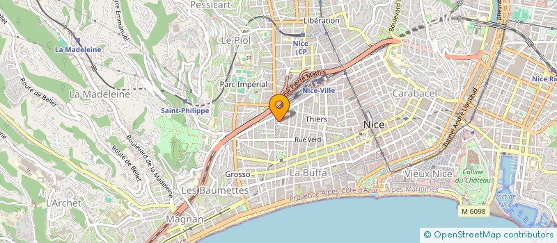 localisation de l'entreprise BORGA DESIGN FRANCE à NICE