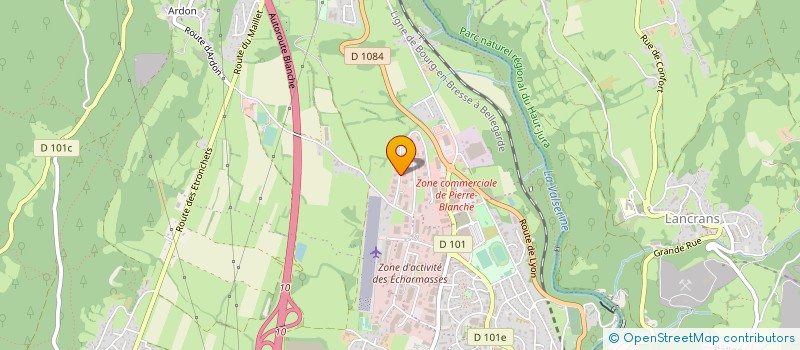 localisation de l'entreprise BORGATO GROUP à VALSERHONE