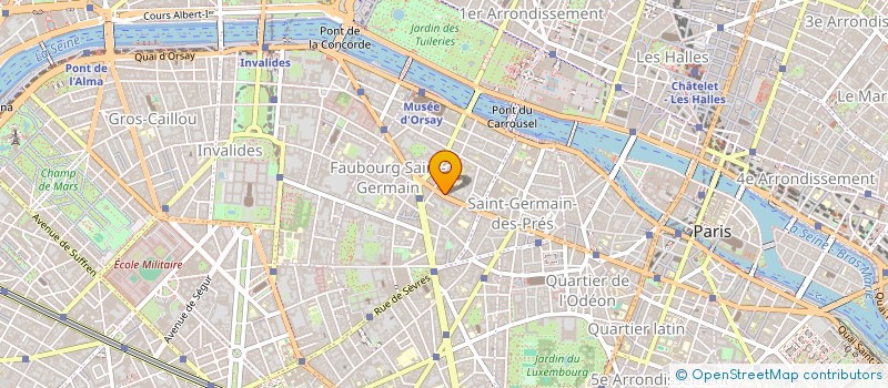 localisation de l'entreprise BORGET O ET SADAT BORGET C  PARIS