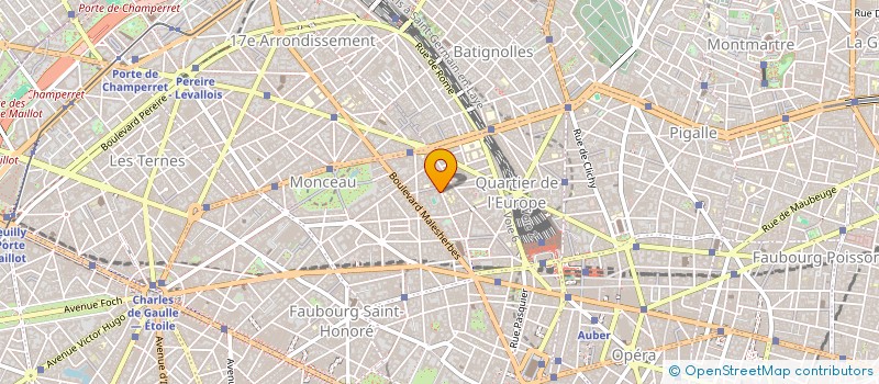 localisation de l'entreprise BORGHESE 2  PARIS