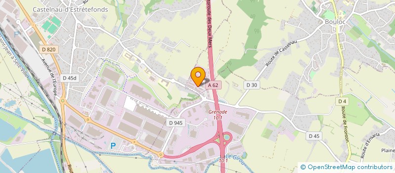 localisation de l'entreprise BORGHI SECURITE INCENDIE  BOULOC