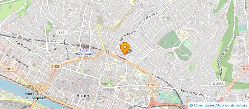 localisation de l'entreprise BORGIA TOLMER LABBE BIENVENU  ROUEN