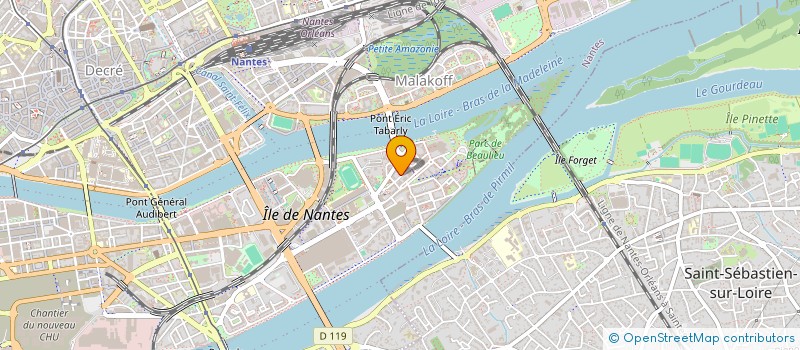 localisation de l'entreprise BORGO.DIGITAL à NANTES