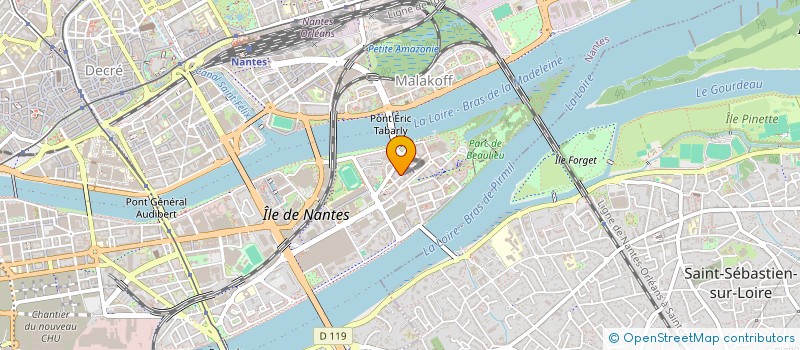 localisation de l'entreprise BORGO.IMMO à NANTES