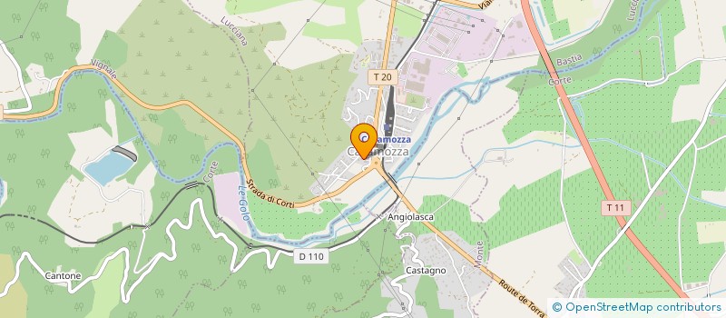 localisation de l'entreprise BORGO PRIMEURS à LUCCIANA
