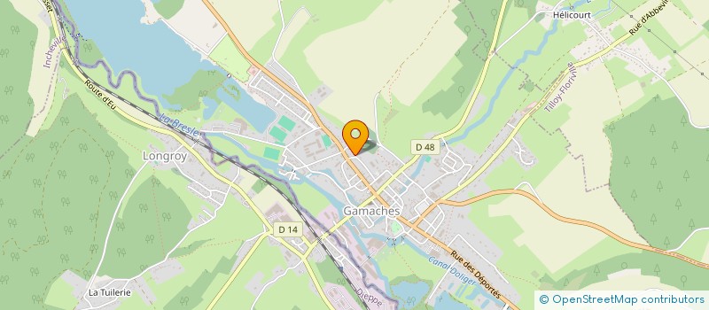 localisation de l'entreprise BORGOO  FRETTEMEULE