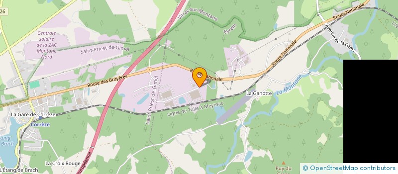 localisation de l'entreprise BORGWARNER RUNNING CLUB  EYREIN