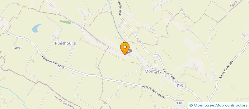 localisation de l'entreprise BORIA LOUISA  MAURENS-SCOPONT