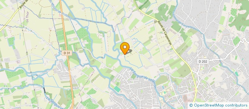 localisation de l'entreprise BORIE EN PROVENCE  L'ISLE-SUR-LA-SORGUE