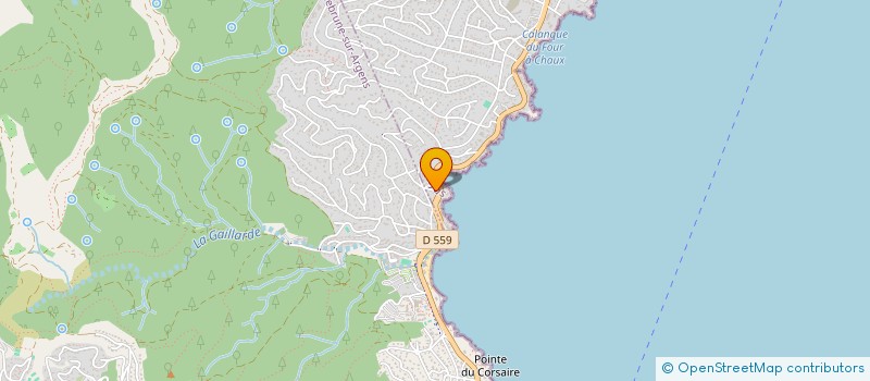 localisation de l'entreprise BORIE - PETIT INDIVISION à FREJUS