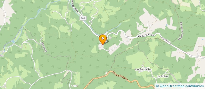 localisation de l'entreprise BORIES B.B  MARQUAY