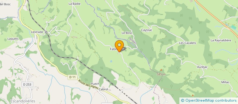 localisation de l'entreprise BORIES ET FILS  AUZITS