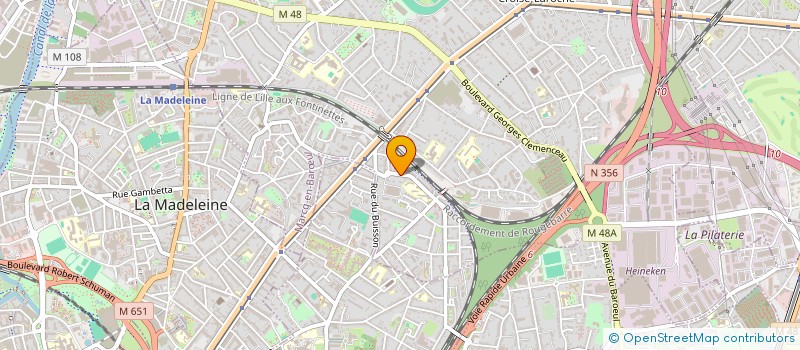 localisation de l'entreprise BORIEUX CONSULTING à MARCQ-EN-BARŒUL
