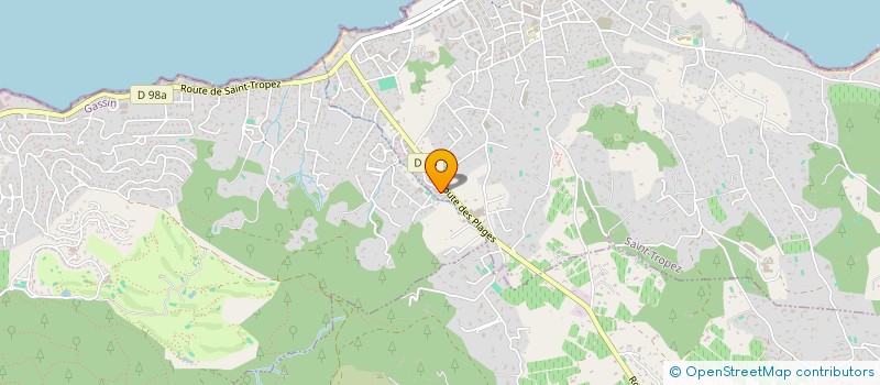 localisation de l'entreprise BORIS FOLLI  GASSIN