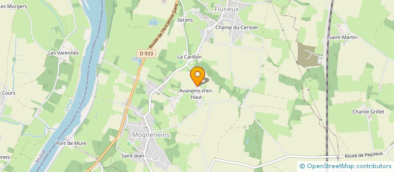 localisation de l'entreprise BORIS THETE à MOGNENEINS