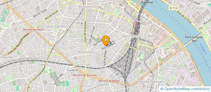 localisation de l'entreprise BORIVAL  BORDEAUX