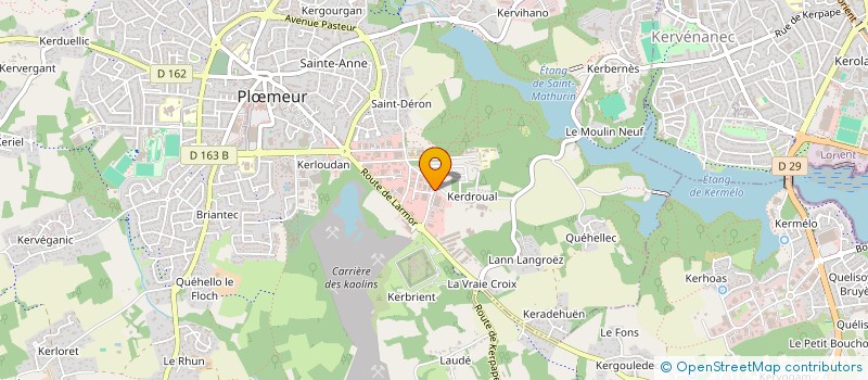 localisation de l'entreprise BORLA ETANCHEITE à PLOEMEUR