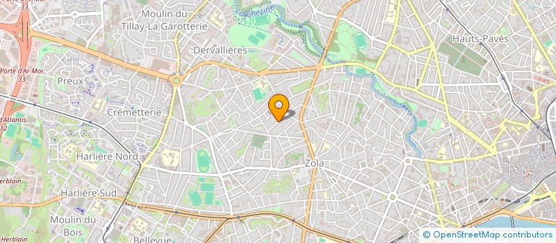 localisation de l'entreprise BORLUS  NANTES