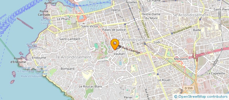 localisation de l'entreprise BORMAN à MARSEILLE