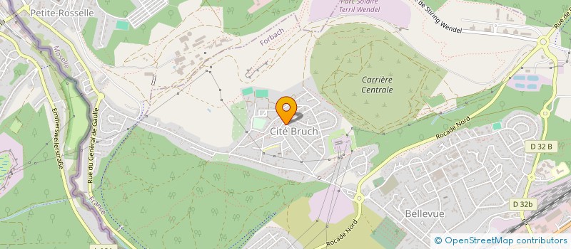 localisation de l'entreprise BORMANN ENVIRONNEMENT SARL à FORBACH