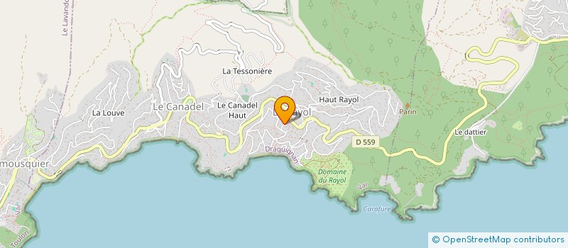 localisation de l'entreprise BORMES BOULANGERIES à RAYOL-CANADEL-SUR-MER