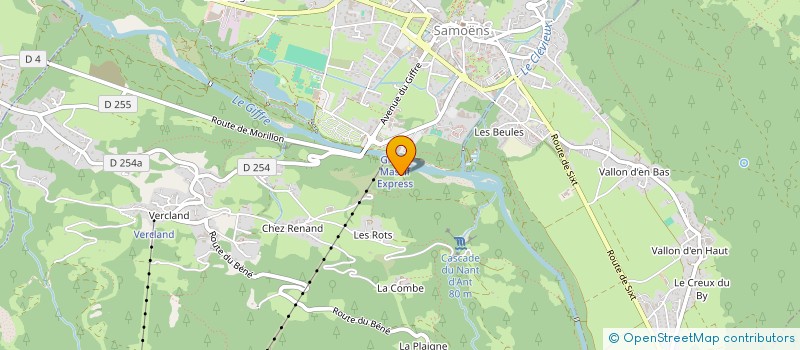 localisation de l'entreprise BORN 2 RIDE  SAMOENS