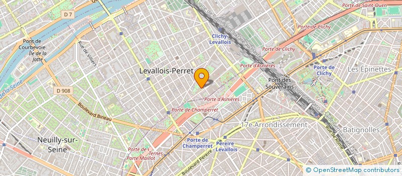 localisation de l'entreprise BORN 2 WIN à LEVALLOIS-PERRET