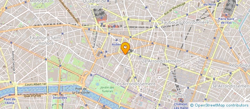 localisation de l'entreprise BORN IN THE USA à PARIS