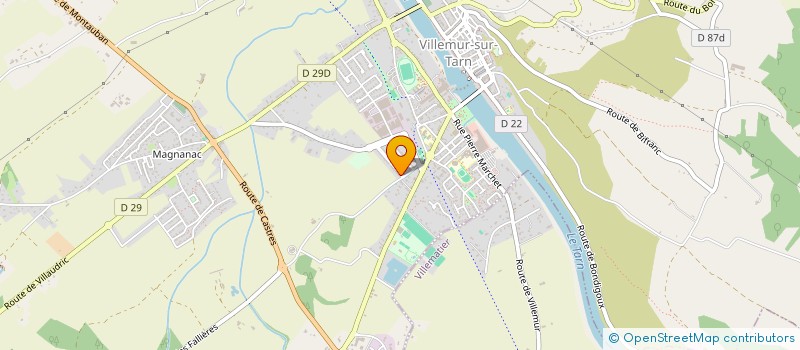 localisation de l'entreprise BORN TO BE ALIVE  VILLEMUR-SUR-TARN