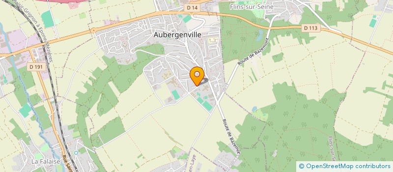 localisation de l'entreprise BORN TO BUILD (B2B)  AUBERGENVILLE