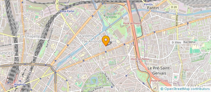 localisation de l'entreprise BORNADOM  PARIS