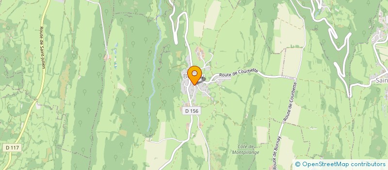 localisation de l'entreprise BORNAY S'AMUSE COMITE D'ANIMATION  BORNAY