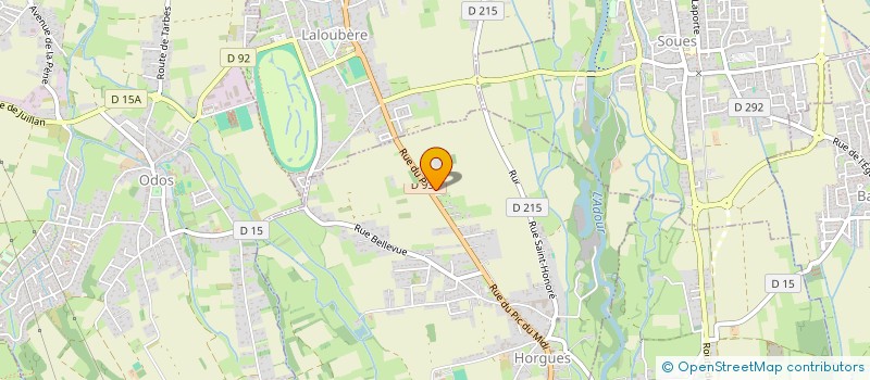 localisation de l'entreprise BORNE 47 SPORT  HORGUES