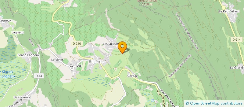 localisation de l'entreprise BORNE CENT  BILLIEME