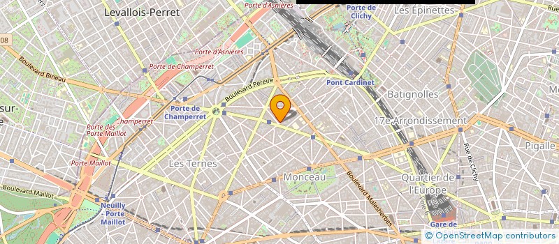 localisation de l'entreprise BORNECO  PARIS