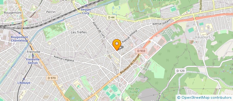 localisation de l'entreprise BORNEO PARIS à LIVRY-GARGAN