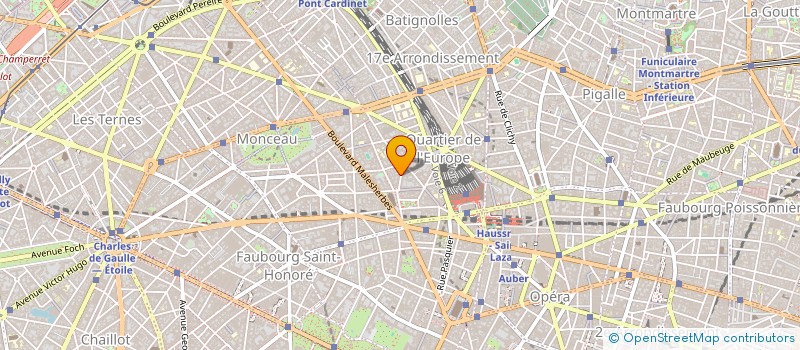 localisation de l'entreprise BORNHAUSER-MITRANI  PARIS