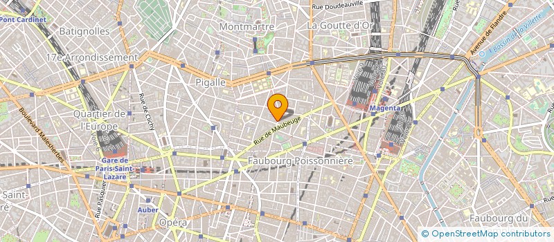 localisation de l'entreprise BORNSTEIN JACOB ET BORNSTEIN LIBELLA  PARIS