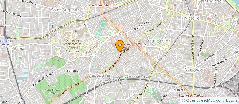 localisation de l'entreprise BORNTOBE CONSULTING  BORDEAUX