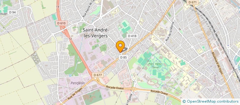 localisation de l'entreprise BORON TAVARES  SAINT-ANDRE-LES-VERGERS