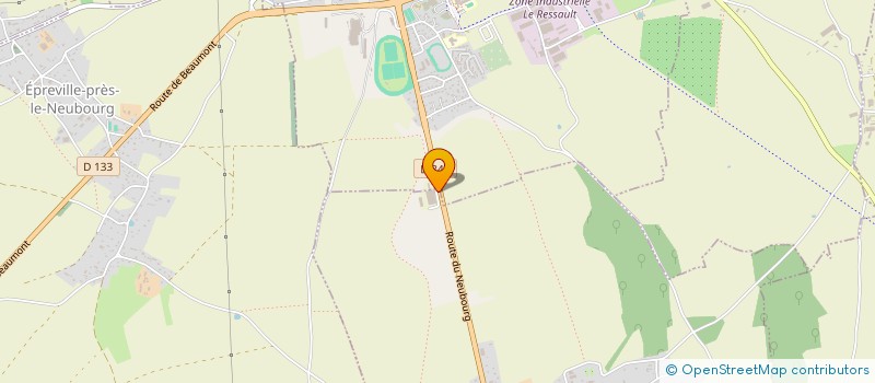 localisation de l'entreprise BOROSSHOLDING  LE NEUBOURG