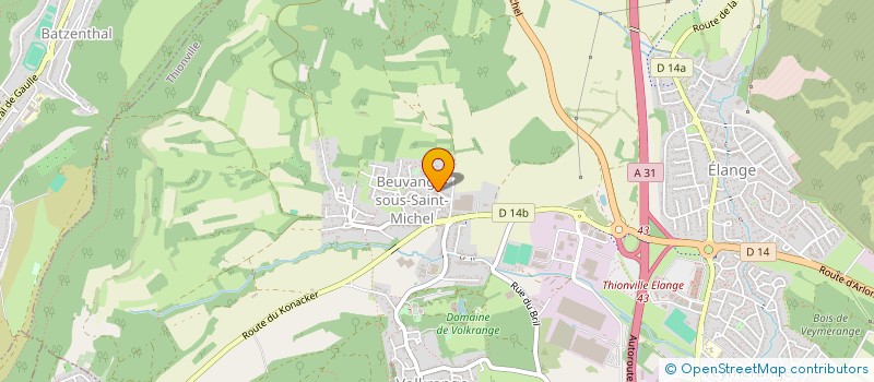 localisation de l'entreprise BORRE SIGNORILE à THIONVILLE
